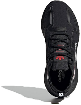 大童 adidas Originals ZX 2K Boost J 黑白 Purchase 大童 adidas Originals ZX 2K Boost J 黑白