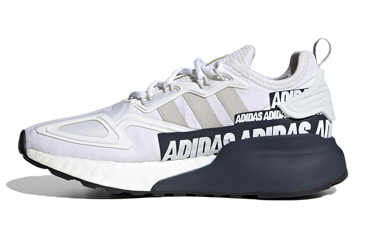 (Youth) adidas originals ZX 2K Boost J 'White Gray Blue' FY2630