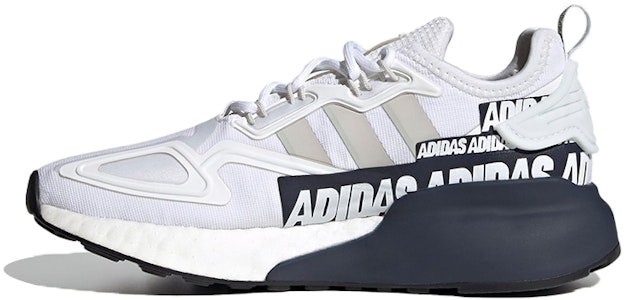 (JR) adidas Originals ZX 2K Boost J 'Putih Abu Abu Biru' FY2630 Buy (JR) adidas Originals ZX 2K Boost J 'Putih Abu Abu Biru' FY2630