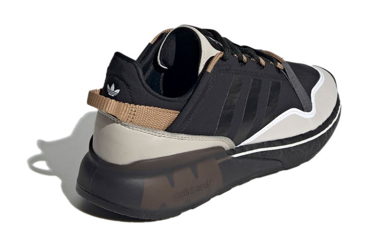 Shop 大童 adidas Originals ZX 2K Boost Pure J 黑灰
