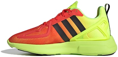 (Youth) adidas originals ZX 2K Flux J 'Orange Green Black' FV8594 (Youth) adidas originals ZX 2K Flux J 'Orange Green Black' FV8594