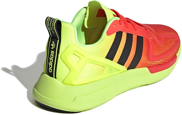 (JR) 아디다스 오리지널 ZX 2K 플럭스 J (오렌지/그린/블랙) FV8594 Shop (JR) 아디다스 오리지널 ZX 2K 플럭스 J (오렌지/그린/블랙) FV8594
