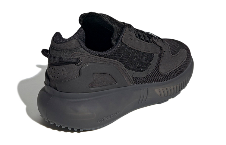 (Youth) adidas Originals ZX 5K Boost 'Black Low-Top RNNR' 圖 4
