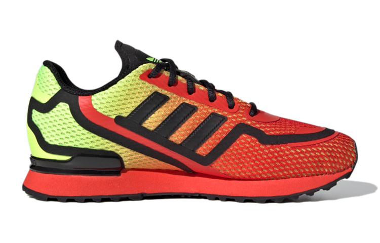 (Youth) adidas Originals ZX 750 HD J 'Red Yellow Black' 圖 2