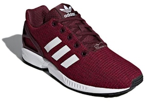 大童 adidas Originals Zx Flux J 耐磨防滑運動休閒鞋 紅色 Lookbook 大童 adidas Originals Zx Flux J 耐磨防滑運動休閒鞋 紅色