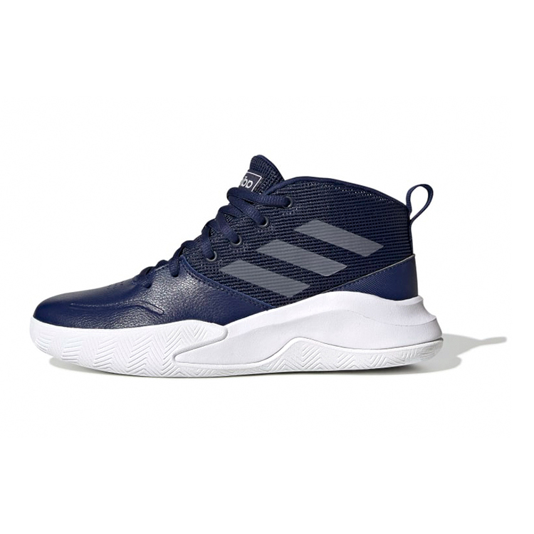 (Youth) adidas OwnTheGame Wide 'Dark Blue White' EF0307