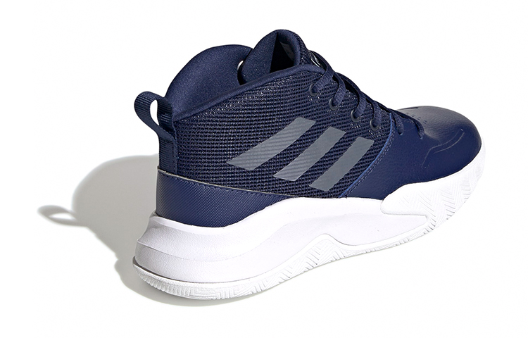 Shop (JR) adidas OwnTheGame Wide ''Blu Scuro Bianco'' EF0307