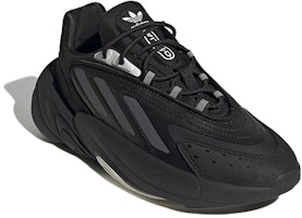 (JR) adidas Ozelia J 'Hitam Abu-abu' GX3968 Lookbook (JR) adidas Ozelia J 'Hitam Abu-abu' GX3968