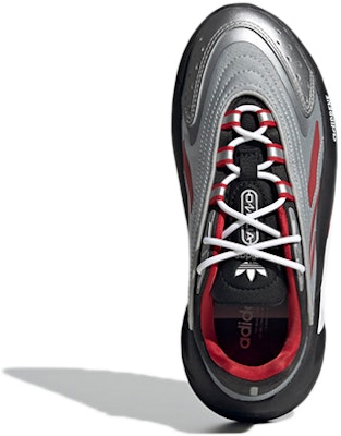 (Youth) adidas Ozelia J 'Scarlet Silver Metallic' GX3625 Purchase (Youth) adidas Ozelia J 'Scarlet Silver Metallic' GX3625