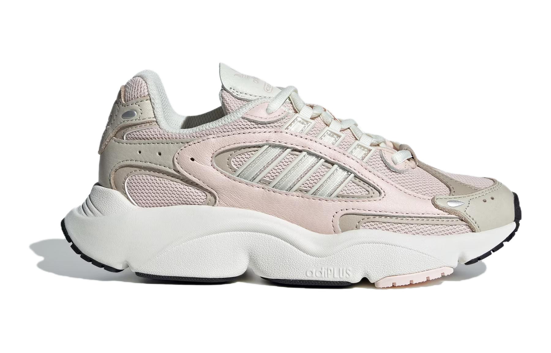 Order 大童 adidas originals Ozmillen 舒適百搭 減震耐磨 低幫 兒童跑步鞋 粉色