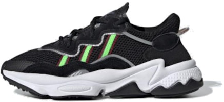 (Youth) adidas Ozweego J 'Black Solar Green' EE7772 (Youth) adidas Ozweego J 'Black Solar Green' EE7772
