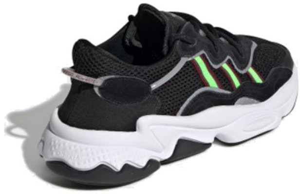 (JR) adidas Ozweego J 'Hitam Solar Hijau' EE7772 Lookbook (JR) adidas Ozweego J 'Hitam Solar Hijau' EE7772