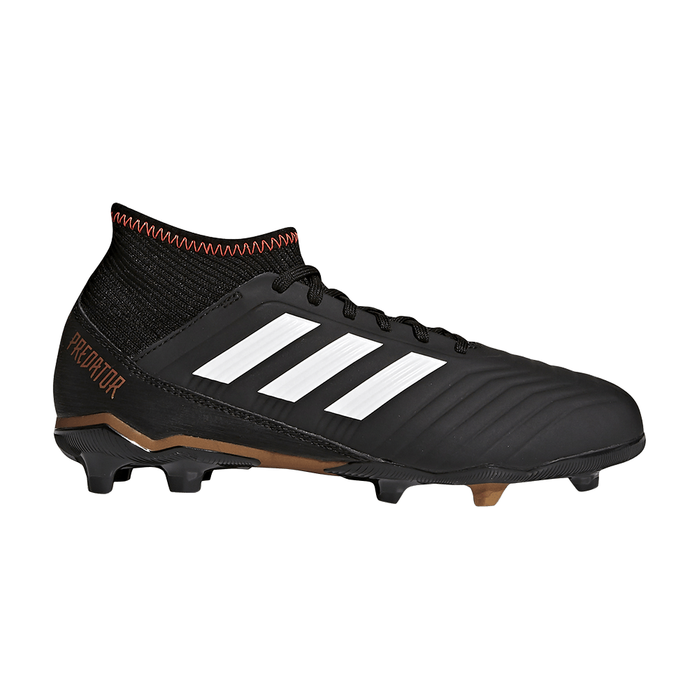 (Youth) adidas Predator 18.3 Firm Ground J 'Core Black' CP9010