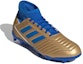 Lookbook (JR) adidas Predator 19.3 Kasut Padang Firm 'Gold Metallic Blue' G25793