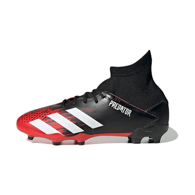 (Youth) adidas Predator 20.3 FG J 'Black Active Red'