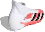 Shop 兒童 adidas Predator 20.3 天然草地耐磨防滑足球鞋 白紅黑