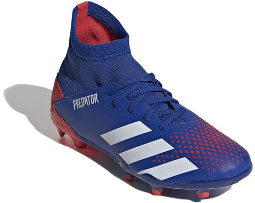 (Youth) adidas Predator 20.3 FG J 'Team Royal Red' EG0953 Lookbook (Youth) adidas Predator 20.3 FG J 'Team Royal Red' EG0953