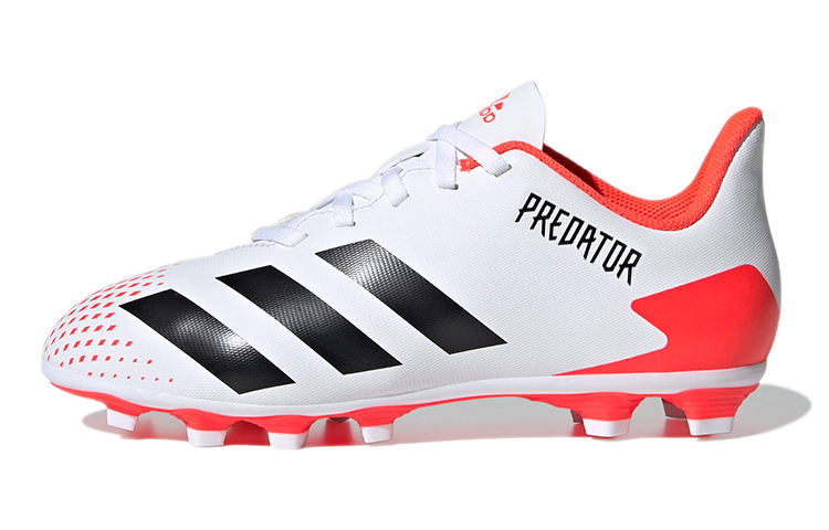 (Youth) adidas Predator 20.4 Flexible Ground Boots 'White Red Black' EG0932