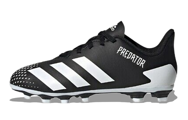 (Youth) adidas Predator 20.4 FXG Black/White FW9221