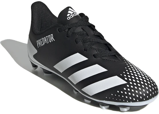 兒童 adidas Predator 20.4 Fxg 防滑耐磨 低幫 兒童足球鞋 黑白 Lookbook 兒童 adidas Predator 20.4 Fxg 防滑耐磨 低幫 兒童足球鞋 黑白