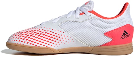 (Youth) adidas Predator 20.4 Indoor Sala Boots J Shoes 'White Black Orange' EG0930 (Youth) adidas Predator 20.4 Indoor Sala Boots J Shoes 'White Black Orange' EG0930