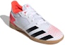 Lookbook (JR) 아디다스 프레데터 20.4 실내 풋살화 (흰/검/주황) EG0930