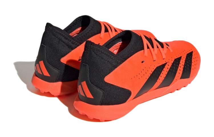 Shop 大童 adidas Predator Accuracy.3 TF J 草地 防滑減震耐磨 低筒 兒童足球鞋 橙黑