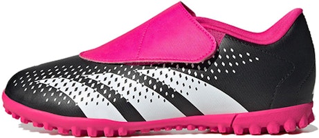 (Youth) adidas Predator Accuracy.4 Hook-and-Loop Turf Boots 'Shock Pink Black' GW7095 (Youth) adidas Predator Accuracy.4 Hook-and-Loop Turf Boots 'Shock Pink Black' GW7095