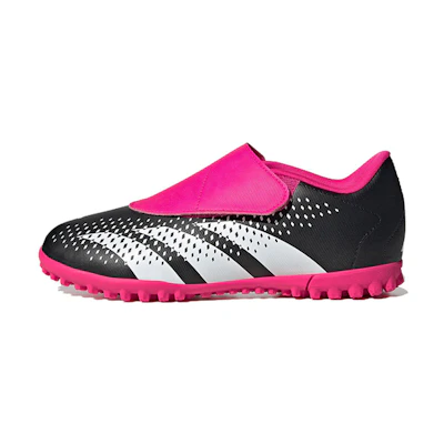 (Youth) adidas Predator Accuracy.4 Hook-and-Loop Turf Boots 'Shock Pink Black'