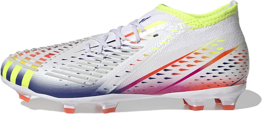 (Youth) adidas Predator Edge.3 'White Yellow Blue' GW0977 Buy (Youth) adidas Predator Edge.3 'White Yellow Blue' GW0977