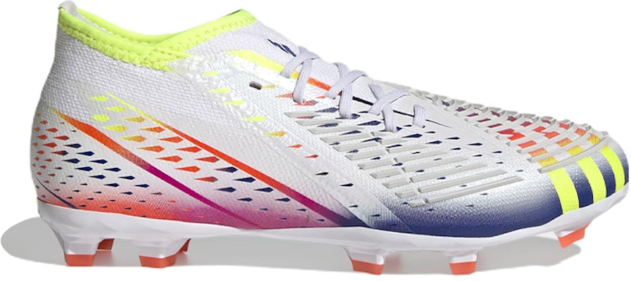 (Youth) adidas Predator Edge.3 'White Yellow Blue' GW0977 Order (Youth) adidas Predator Edge.3 'White Yellow Blue' GW0977