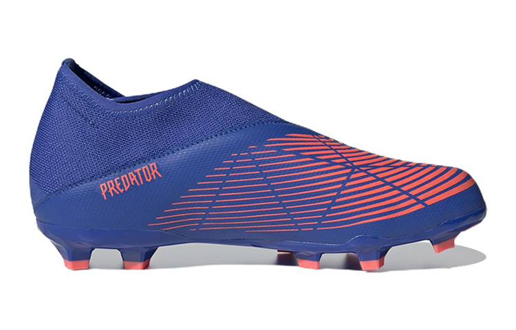 Order 童鞋 adidas Predator 3 硬地型 防滑輕便足球鞋 藍紅