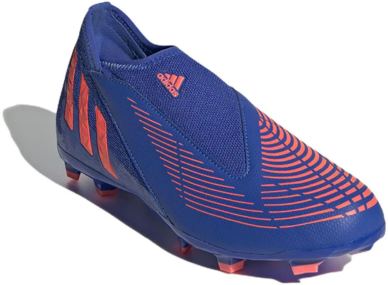 童鞋 adidas Predator 3 硬地型 防滑輕便足球鞋 藍紅 Lookbook 童鞋 adidas Predator 3 硬地型 防滑輕便足球鞋 藍紅