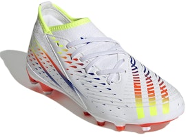 (JR) adidas Predator Edge.3 MG J 'Al Rihla Pack - Putih' GV8507 Lookbook (JR) adidas Predator Edge.3 MG J 'Al Rihla Pack - Putih' GV8507