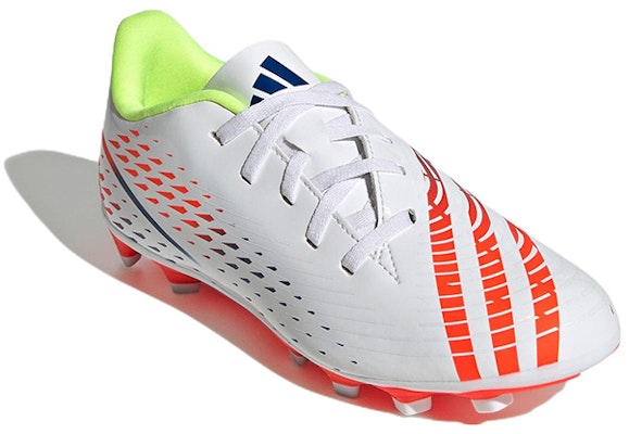 (Youth) adidas Predator Edge.4 FG J 'Al Rihla Pack - White' GW0968 Lookbook (Youth) adidas Predator Edge.4 FG J 'Al Rihla Pack - White' GW0968