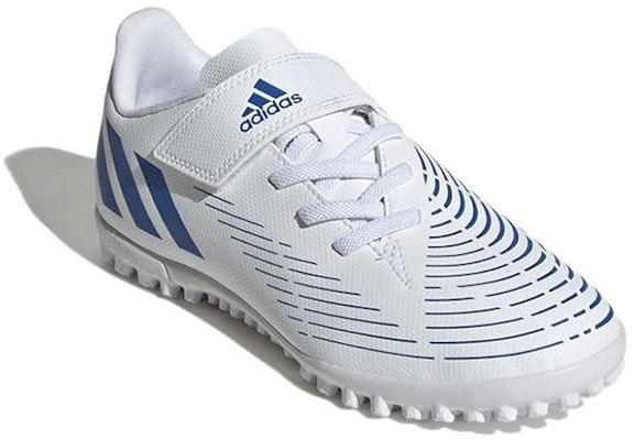 (Youth) adidas Predator Edge.4 Hook-and-Loop Turf 'White High Resolution Blue' GW6165 Lookbook (Youth) adidas Predator Edge.4 Hook-and-Loop Turf 'White High Resolution Blue' GW6165