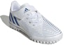 Lookbook (JR) adidas Predator Edge.4 Hook-and-Loop Turf 'Putih Biru Resolusi Tinggi' GW6165