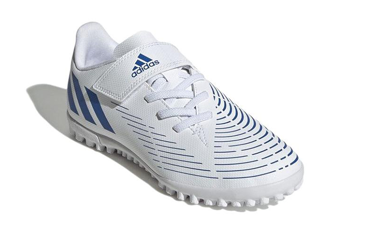 Lookbook 大童 adidas Predator Edge.4 J 耐磨防滑足球鞋 白藍