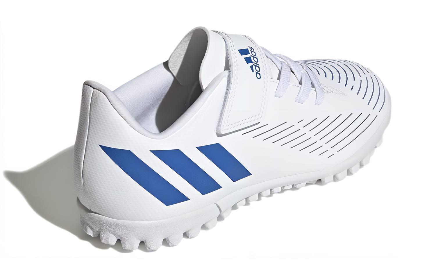 Shop 大童 adidas Predator Edge.4 J 耐磨防滑足球鞋 白藍