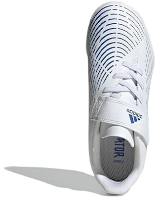 大童 adidas Predator Edge.4 J 耐磨防滑足球鞋 白藍 Purchase 大童 adidas Predator Edge.4 J 耐磨防滑足球鞋 白藍