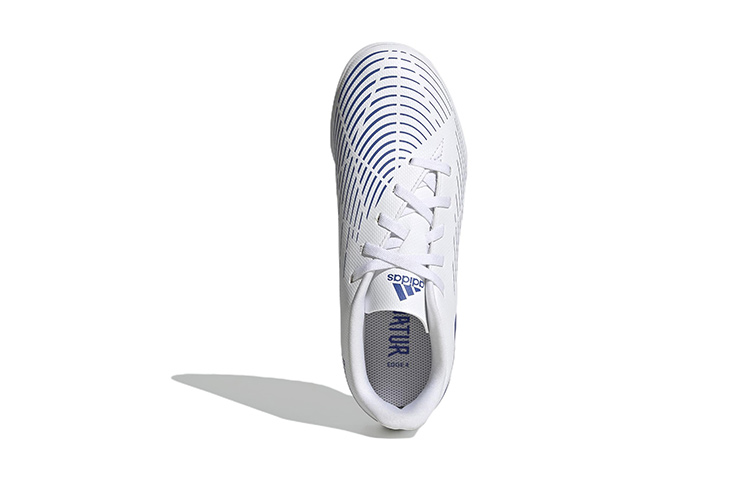 (Youth) adidas Predator Edge.4 Turf 'White Hi-Res Blue' 圖 5