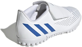 (JR) adidas Predator Edge.4 Vel TF Turf 'Blanco Azul' GZ7198 Shop (JR) adidas Predator Edge.4 Vel TF Turf 'Blanco Azul' GZ7198