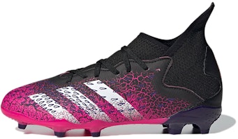 (Youth) adidas Predator Freak.3 Firm Ground Cleats 'Black Purple' FW7530 (Youth) adidas Predator Freak.3 Firm Ground Cleats 'Black Purple' FW7530