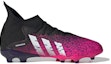 Order (JR) adidas Predator Freak.3 Kasut Bola Firm Ground 'Hitam Ungu' FW7530