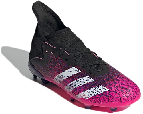 (JR) adidas Predator Freak.3 Sepatu Bola 'Hitam Ungu' FW7530 Lookbook (JR) adidas Predator Freak.3 Sepatu Bola 'Hitam Ungu' FW7530