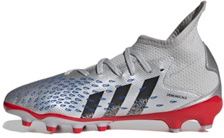 (Youth) adidas Predator Freak.3 Multi Ground Boots 'Grey Red' FY7625 (Youth) adidas Predator Freak.3 Multi Ground Boots 'Grey Red' FY7625