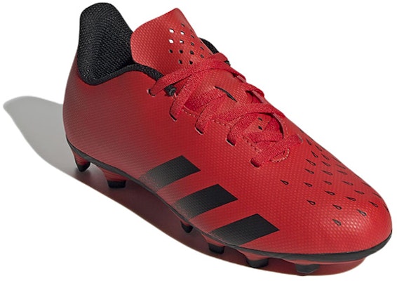 (Youth) adidas Predator Freak.4 FG J 'Demonscale - Solar Red' FY6322 Lookbook (Youth) adidas Predator Freak.4 FG J 'Demonscale - Solar Red' FY6322