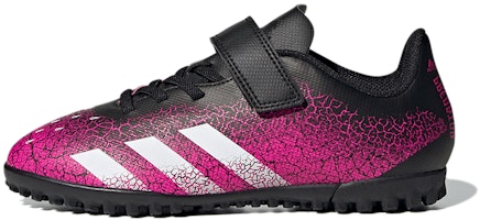 (Youth) adidas Predator Freak .4 H&l TF Turf Shoes 'Pink Black' FW7538 (Youth) adidas Predator Freak .4 H&l TF Turf Shoes 'Pink Black' FW7538