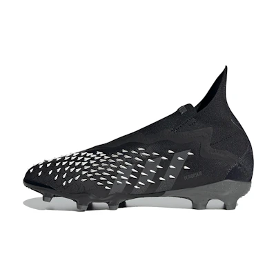 (Youth) adidas Predator Freak+ Firm Ground Boots K Black