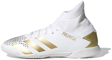 (Youth) adidas Predator Mutator 20.3 Indoor K 'White Gold' FW9218 (Youth) adidas Predator Mutator 20.3 Indoor K 'White Gold' FW9218